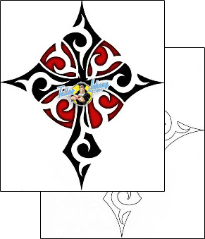 Cross Tattoo religious-and-spiritual-cross-tattoos-excalibur-exf-00764