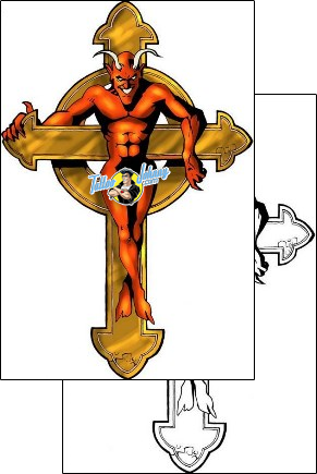 Devil - Demon Tattoo religious-and-spiritual-christian-tattoos-francisco-f2f-00036