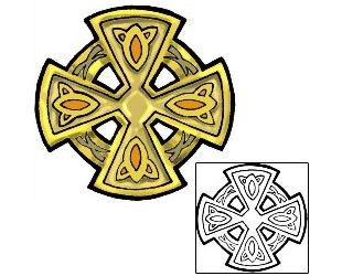 Cross Tattoo Religious & Spiritual tattoo | F2F-00058