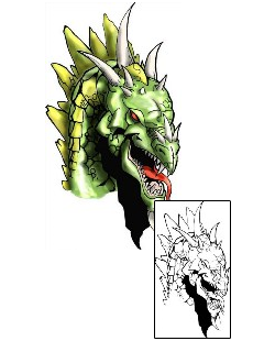 Dragon Tattoo Mythology tattoo | F2F-00066