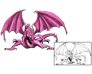 Dragon Tattoo Mythology tattoo | F2F-00071