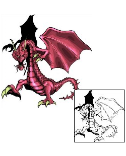 Dragon Tattoo Mythology tattoo | F2F-00076