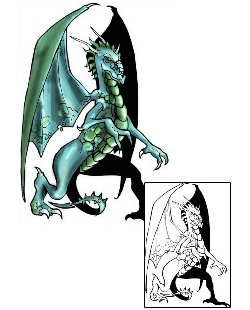 Dragon Tattoo Mythology tattoo | F2F-00094