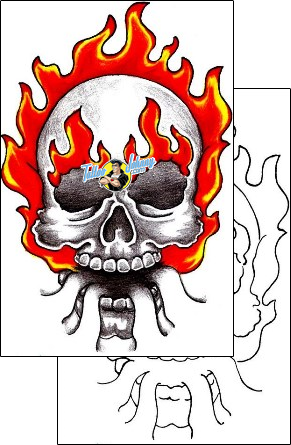 Skull Tattoo skull-tattoos-frank-miller-fbf-00015