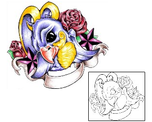 Rose Tattoo Plant Life tattoo | FBF-00055