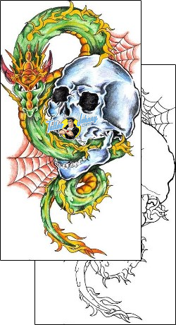 Monster Tattoo fantasy-tattoos-frank-miller-fbf-00059