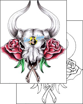 Skull Tattoo horror-skull-tattoos-frank-miller-fbf-00062