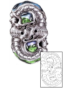 Biomechanical Tattoo Tattoo Styles tattoo | FBF-00067