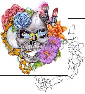 Skull Tattoo horror-skull-tattoos-frank-miller-fbf-00085