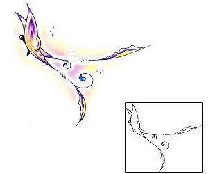 Butterfly Tattoo For Women tattoo | FCF-00034