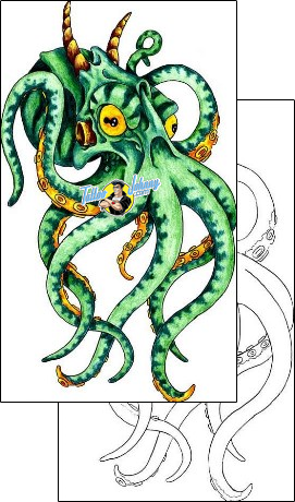 Octopus Tattoo marine-life-octopus-tattoos-flash-doctor-fdf-00016
