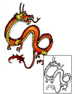 Dragon Tattoo Mythology tattoo | FDF-00041