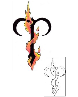 Aries Tattoo Miscellaneous tattoo | FDF-00050