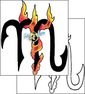 Fire – Flames Tattoo miscellaneous-fire-tattoos-flash-doctor-fdf-00061