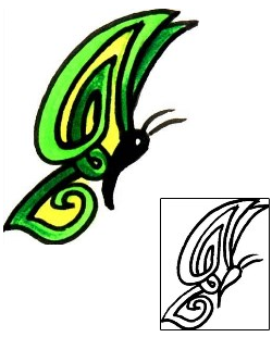 Butterfly Tattoo Insects tattoo | FEF-00014