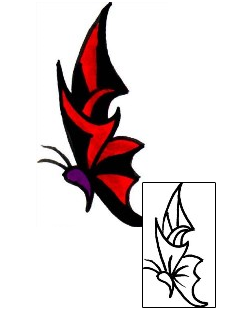 Butterfly Tattoo Insects tattoo | FEF-00022