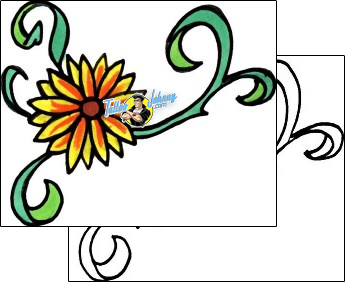 Flower Tattoo plant-life-flowers-tattoos-carl-schultz-fef-00032