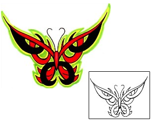 Butterfly Tattoo Insects tattoo | FEF-00042