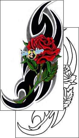 Flower Tattoo plant-life-flowers-tattoos-carl-schultz-fef-00069