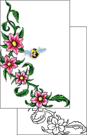 Flower Tattoo plant-life-flowers-tattoos-carl-schultz-fef-00073