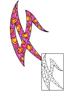 Heart Tattoo Tattoo Styles tattoo | FEF-00079