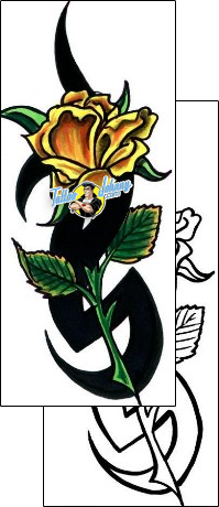 Flower Tattoo plant-life-flowers-tattoos-carl-schultz-fef-00104