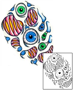 Eye Tattoo Miscellaneous tattoo | FFF-00017