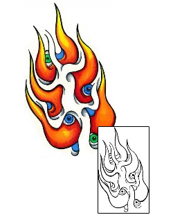 Fire – Flames Tattoo Miscellaneous tattoo | FFF-00022