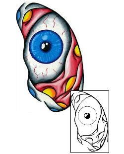 Eye Tattoo Miscellaneous tattoo | FFF-00030