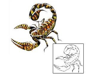 Scorpio Tattoo Zodiac tattoo | FOF-00014