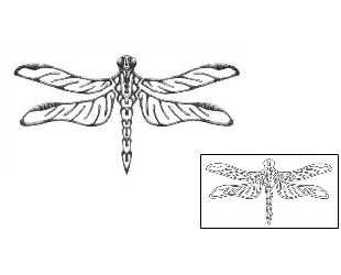 Dragonfly Tattoo Tattoo Styles tattoo | FOF-00027