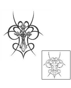 Gothic Tattoo Religious & Spiritual tattoo | FOF-00092