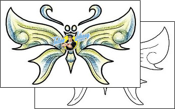 Butterfly Tattoo insects-butterfly-tattoos-freeone-fof-00140