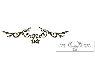 Gothic Tattoo Specific Body Parts tattoo | FOF-00142