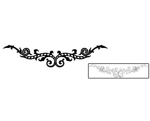 Black Ink Tattoo Specific Body Parts tattoo | FOF-00153