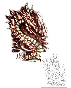 Monster Tattoo Mythology tattoo | FOF-00200