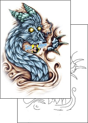 Monster Tattoo fantasy-tattoos-freeone-fof-00217