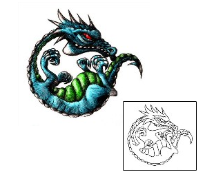 Dragon Tattoo Mythology tattoo | FOF-00267