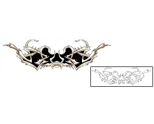 Lower Back Tattoo For Women tattoo | FOF-00280