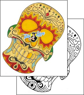 Mexican Tattoo ethnic-mexican-tattoos-freehand-robert-frf-00061