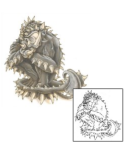 Gargoyle Tattoo Mythology tattoo | FRF-00062