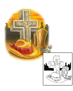 Cross Tattoo Religious & Spiritual tattoo | FRF-00082