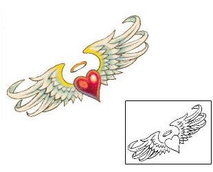 Angel Tattoo Religious & Spiritual tattoo | FRF-00109