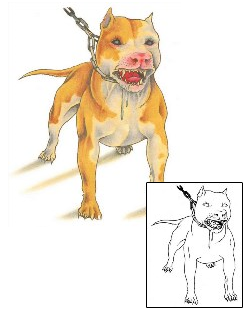 Dog Tattoo Bogo Pit Bull Tattoo