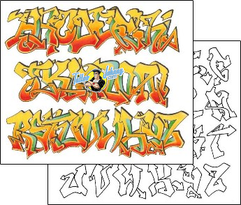 Graffiti Tattoo lettering-tattoos-freehand-robert-frf-00133