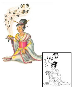 Picture of Hiromi Geisha Tattoo