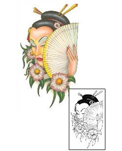 Picture of Chou Geisha Tattoo