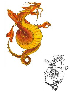 Dragon Tattoo Mythology tattoo | FRF-00153