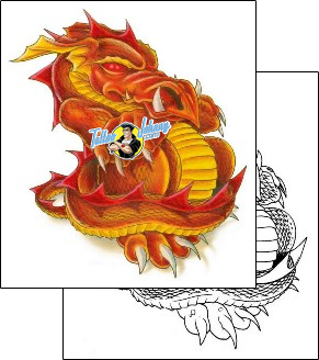 Dragon Tattoo fantasy-tattoos-freehand-robert-frf-00162
