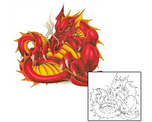 Dragon Tattoo Mythology tattoo | FRF-00164